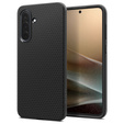 Etui Spigen do Samsung Galaxy A36 5G, Liquid Air, czarne + Szkło Hartowane 9H
