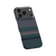 Etui BENKS Kevlar do iPhone 17 Pro, Magnetic Armor Air Aurora 600D 0069, do MagSafe, zielone