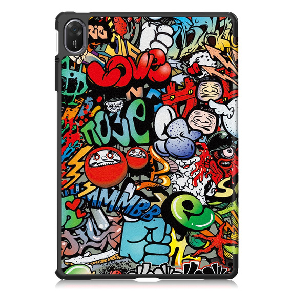 Etui do Huawei MatePad 11.5 2025, Smartcase, Graffiti