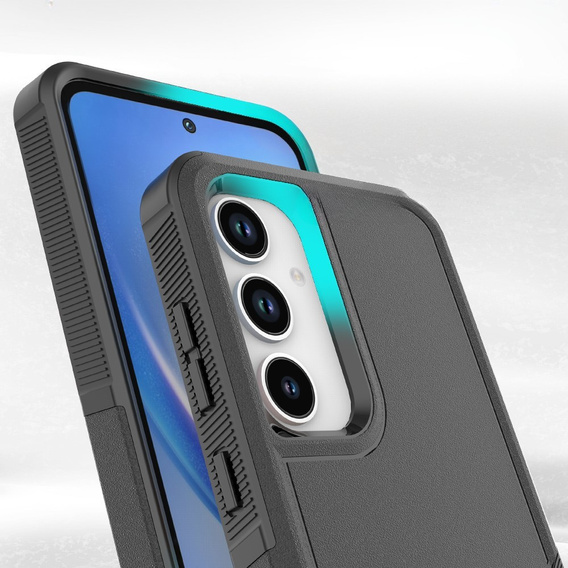Etui pancerne do Samsung Galaxy A56 5G, Dual Shockproof, czarne