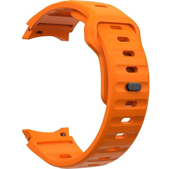 Pasek Silikonowy do Samsung Galaxy Watch 4/5/6/7/FE 40/42/43/44/45/46/47mm, Pomarańczowy