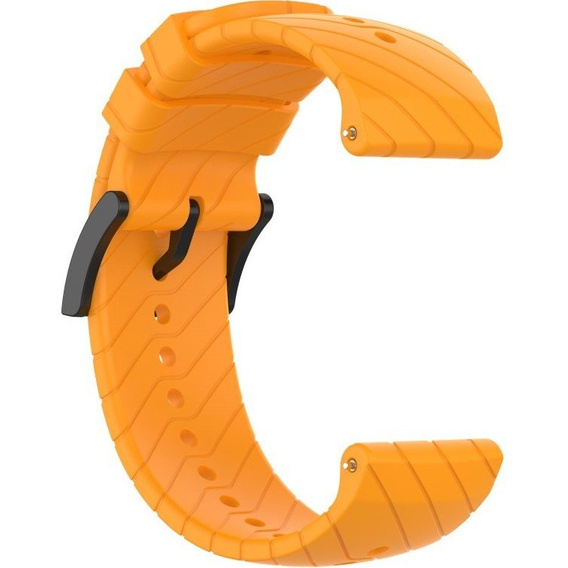 Pasek Silikonowy do Suunto 9 24 mm - Orange