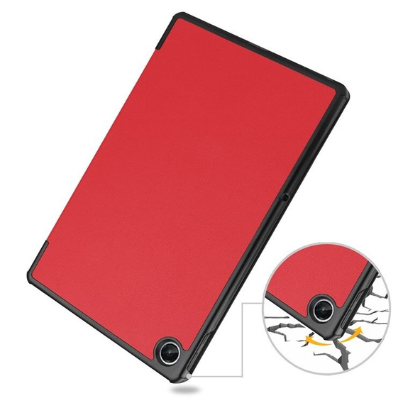 Etui do Lenovo Tab M10 Plus 10.6 Gen 3 TB-125F TB-128F, Smartcase, czerwone