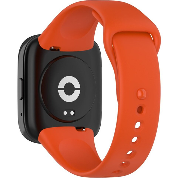 Pasek Silikonowy do Xiaomi Redmi Watch 3 Active, Pomarańczowy