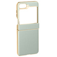 Etui Litchi Leather do Samsung Galaxy Z Flip6 5G, zielone