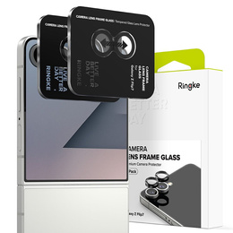 Osłona aparatu Ringke Camera Frame Protector do Samsung Galaxy Z Flip 7 5G - czarna