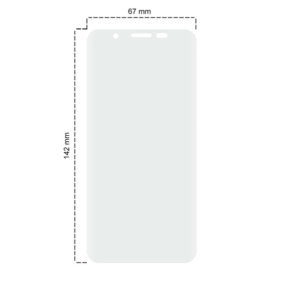 Folia ERBORD na cały ekran do Huawei Y5 2018