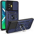 Etui pancerne do Xiaomi Poco F4 GT, CamShield Slide, granatowe