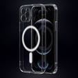 Etui Clear Mag Cover do iPhone 13/14, Transparent + Szkło 9H