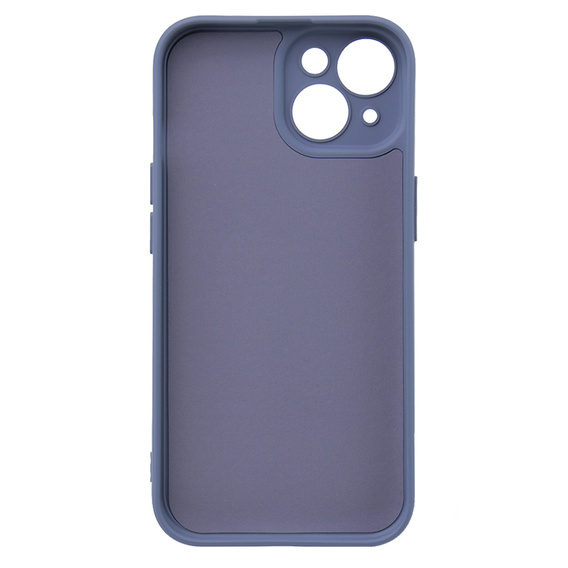 Etui do iPhone 15 Plus, Silicone Lite, szare