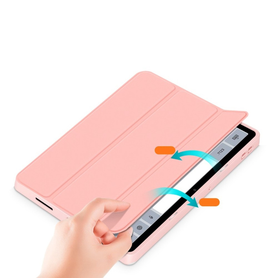 Etui do Xiaomi Redmi Pad SE 11", Smartcase Hybrid, z miejscem na rysik, różowe