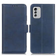 Etui z klapką do Nokia G60 5G, Wallet PU Leather Case, niebieskie