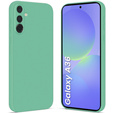 Etui do Samsung Galaxy A36 5G, Silicone Lite, miętowe