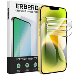 2x Folia Hydrożelowa do iPhone 14 Plus, ERBORD Hydrogel Foil