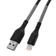 Karbonowy Kabel USB Lightning 12W do Apple CarPlay, 100cm