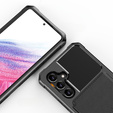 Etui do Samsung Galaxy A54 5G, Card Holder Kickstand, czarne