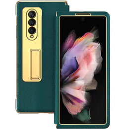 Etui PC Electroplating Frame do Samsung Galaxy Z Fold3 5G, Green