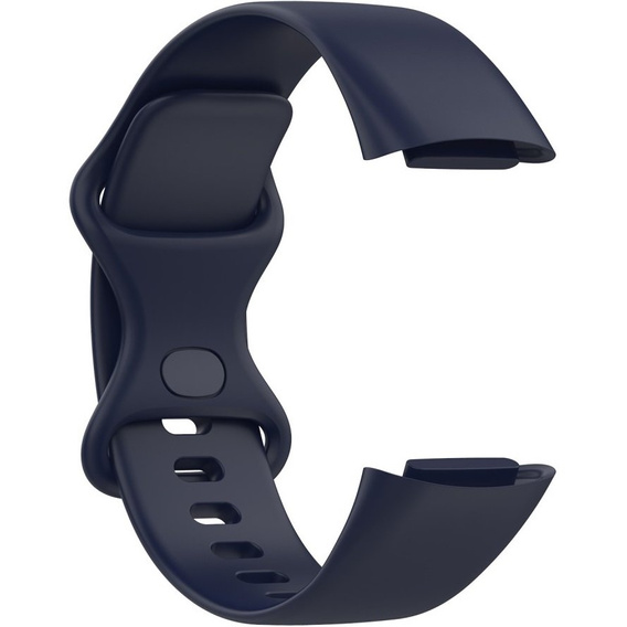 Pasek silikonowy do Fitbit Charge 5, Granatowy