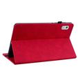 Etui do Lenovo Tab M9, Wallet Pen Slot, czerwone