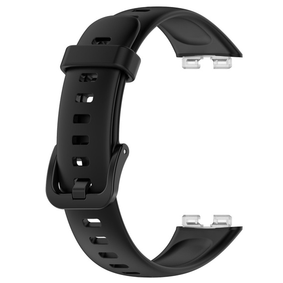 Pasek Silikonowy do Huawei Band 8 / Huawei Band 9 / Huawei Band 10, Czarny, Granatowy