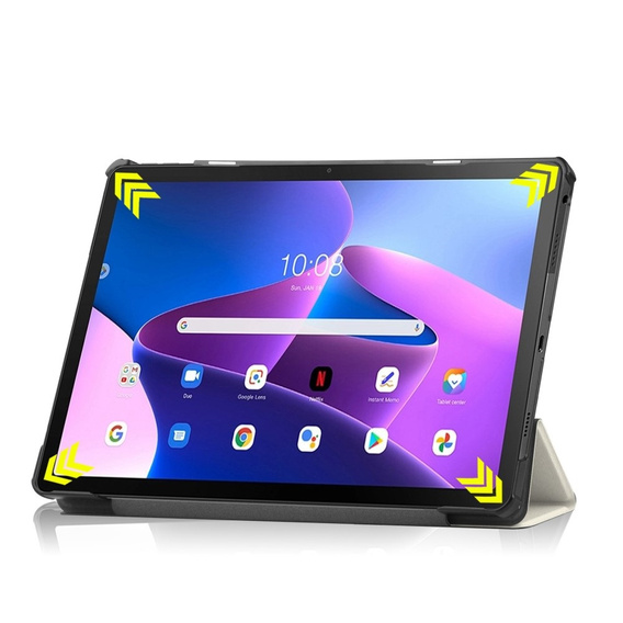 Etui do Lenovo Tab M10 Plus 10.6 Gen 3 TB-125F TB-128F, Smartcase, sleeping cat