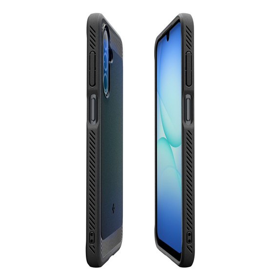 Etui Spigen do Samsung Galaxy A17 4G/5G, Rugged Armor MagSafe, czarne