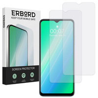 2x Szkło Hartowane do Samsung Galaxy A25 5G, ERBORD 9H Hard Glass, szybka