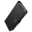 Etui Spigen Wallet "S" do Samsung Galaxy S25+ Plus, Czarne + Szkło Hartowane 9H