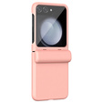 Etui do Samsung Galaxy Z Flip7 FE / Z Flip6, Slim Leather, różowe