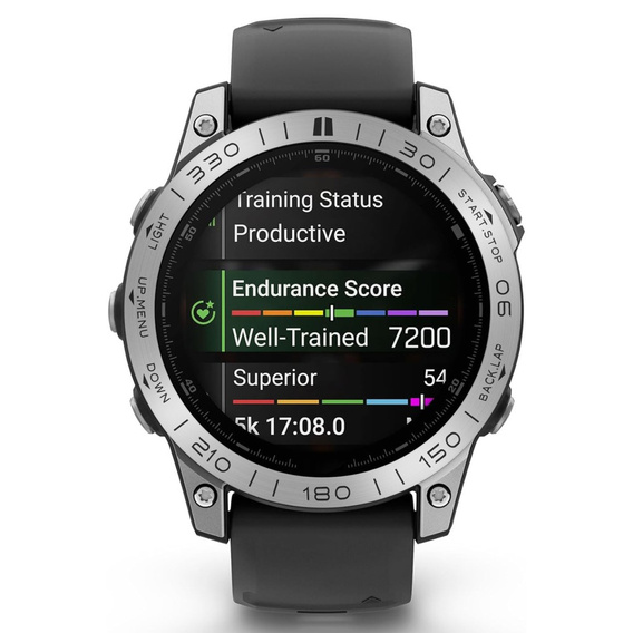 Nakładka Bezel Ring do Garmin Fenix 8 47mm, Srebrna