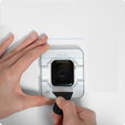 2x Szkło Hybrydowe Spigen ProFlex EZ FIT do Apple Watch 7/8/9 45MM
