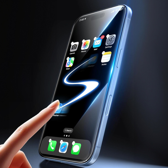 2x Szkło Hartowane do iPhone 17 Pro / 17 / 16 Pro, ERBORD 9H Hard Glass, szybka