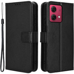 Etui z klapką do Motorola Moto G84 5G, Smart Magnet, czarne