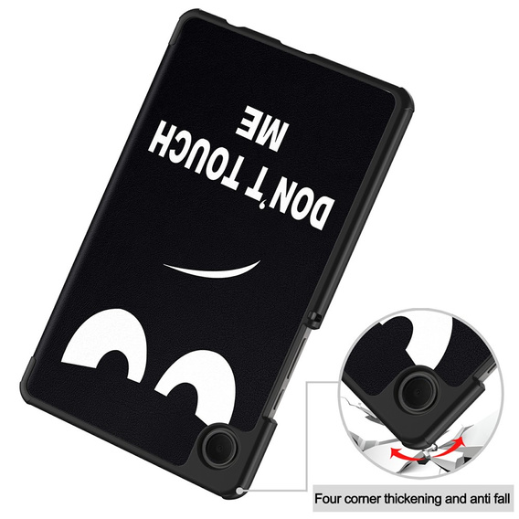 Etui do Samsung Galaxy Tab A11/A9, Smartcase, Don't Touch Me