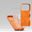 Etui Ringke do iPhone 17 Pro Max, Silicone Magnetic MagSafe, Tangerine