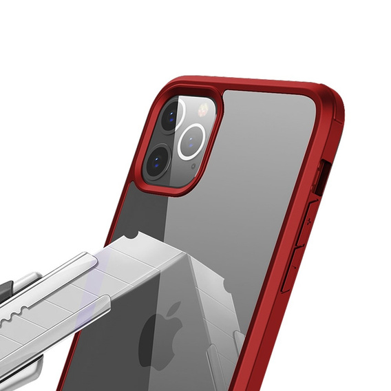 Etui do iPhone 11 Pro Max, ERBORD Guardian, czerwone