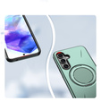Etui do Samsung Galaxy A57 5G, z podstawką, do MagSafe, zielone