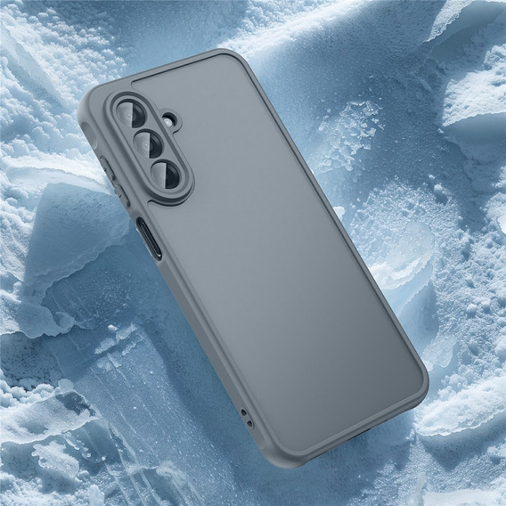 Etui Matt Case do Samsung Galaxy A17 5G, matowe z czarną ramką