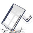 Etui do Samsung Galaxy Tab S9 FE / S10 FE, Smartcase Hybrid, z miejscem na rysik, granatowe