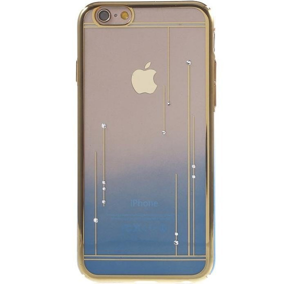 Etui do iPhone 6s / iPhone 6, Light Blue / Meteor Shower