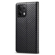 Etui z klapką do Xiaomi Redmi Note 13 Pro 5G, Carbon LC.IMEEKE, czarne