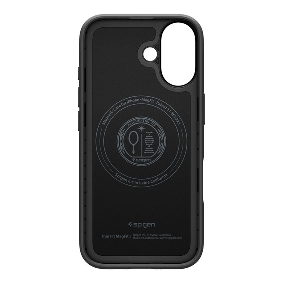 Etui Spigen do iPhone 17, Thin Fit Mag MagSafe, Black