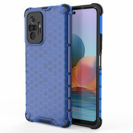 Etui Honeycomb do Xiaomi Redmi Note 10 Pro, Niebieskie