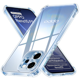 Etui do Oppo Reno 15 Pro, Dropproof, przezroczyste