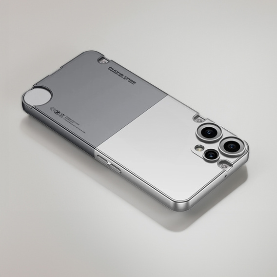 Etui do CMF Nothing Phone 2 Pro – kontrastowa obudowa z pełną ochroną - srebrne / szare