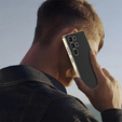 Etui do Samsung Galaxy S25 Ultra, GKK Leather, carbon czarne