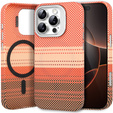 Etui do iPhone 16 Pro Max, Frame Kickstand, do MagSafe, Sunset Orange