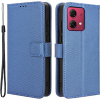 Etui z klapką do Motorola Moto G84 5G, Smart Magnet, niebieskie