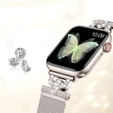Bransoleta do Apple Watch 1/2/3/4/5/6/7/8/9/10/11/SE Ultra 1/2/3 42/44/45/46/49mm, Beżowa