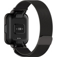 Pasek Bransoleta Milanese z Etui do Xiaomi Redmi Watch 2 Lite, Czarny